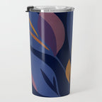 Scorpio Dark Abstract Botanical Travel Mug Gallery Image 3