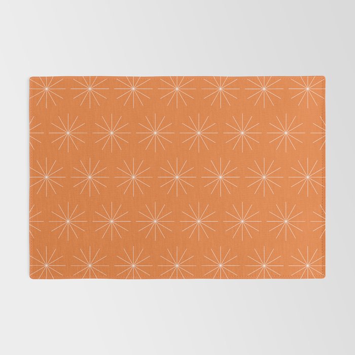 Minimalist Starburst Pattern X Rug Gallery Image 2