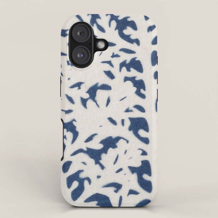 Cyanotype Still Life Studies #4 iPhone Case Gallery Image 1