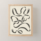 Bow ribbon 02 Mini Art Print Gallery Image 1