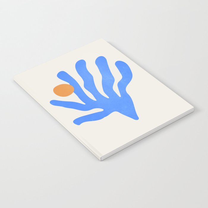 Jazz Blue Leaf: Matisse Series 02 | Mid-Century Edition Notebook Gallery Image 2