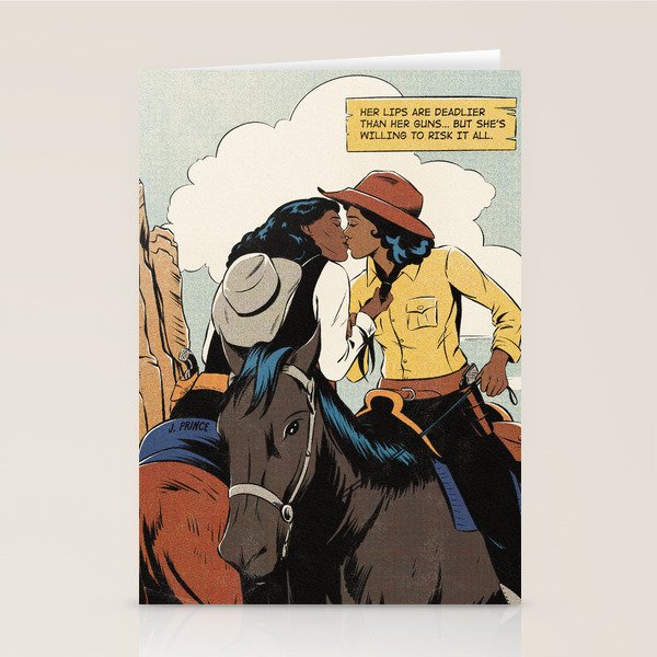 deadly lips Stationery Card Gallery Image 1