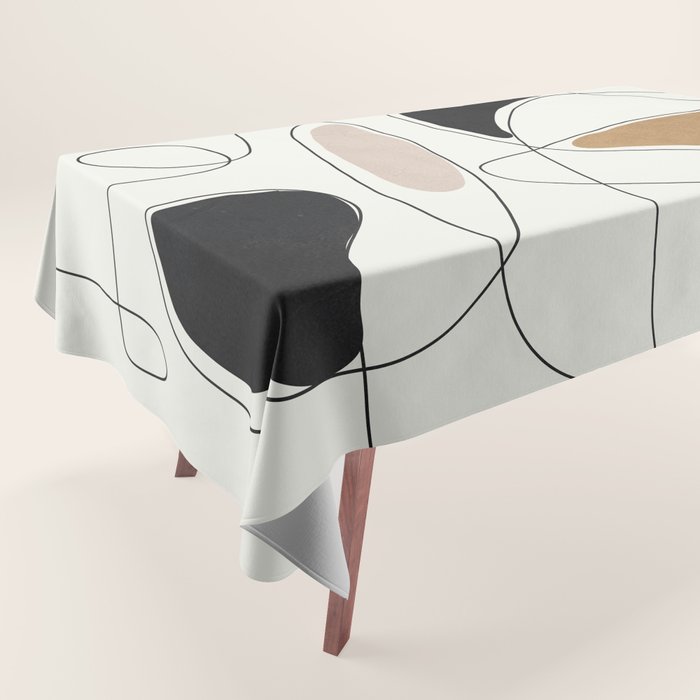 Thin Flow III Tablecloth Gallery Image 1