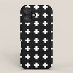 Swiss Cross Black iPhone Case Gallery Image 1