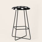 Swiss Cross Black Stool Gallery Image 1
