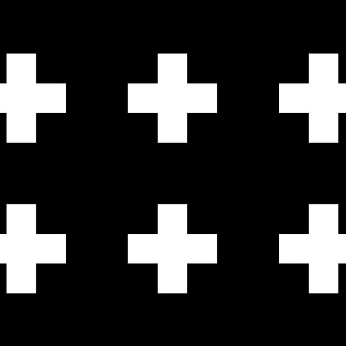 Swiss Cross Black Coffee Mug Gallery Image 2
