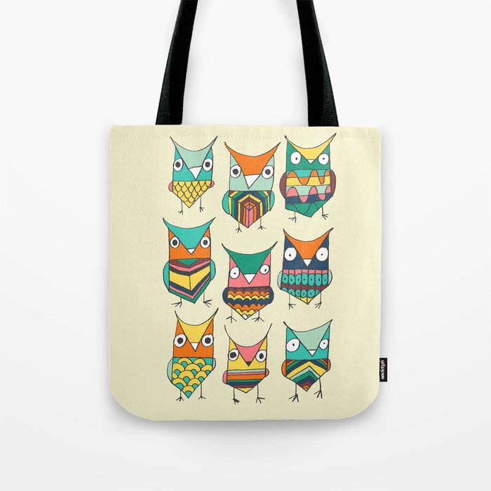 Give a hoot Tote Bag Gallery Image 1