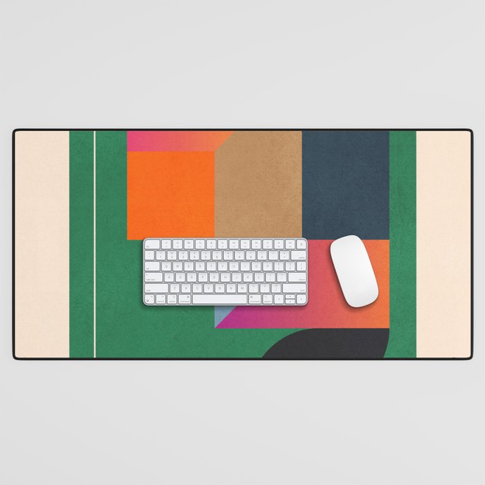 Geometric Abstraction 109 Desk Mat Gallery Image 1