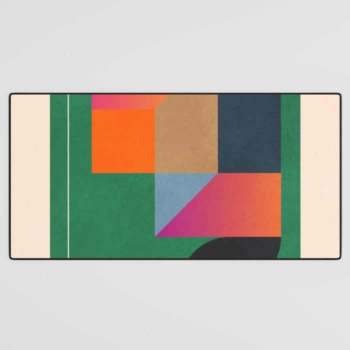 Geometric Abstraction 109 Desk Mat Gallery Image 3