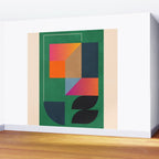 Geometric Abstraction 109 Wall Mural Gallery Image 2