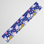 Wild Floral - Blue, Pink and Yellow Table Runner Gallery Image 3