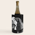 Nuns Smoking, Funny Black and White Vintage Art Wine Chiller Gallery Image 3