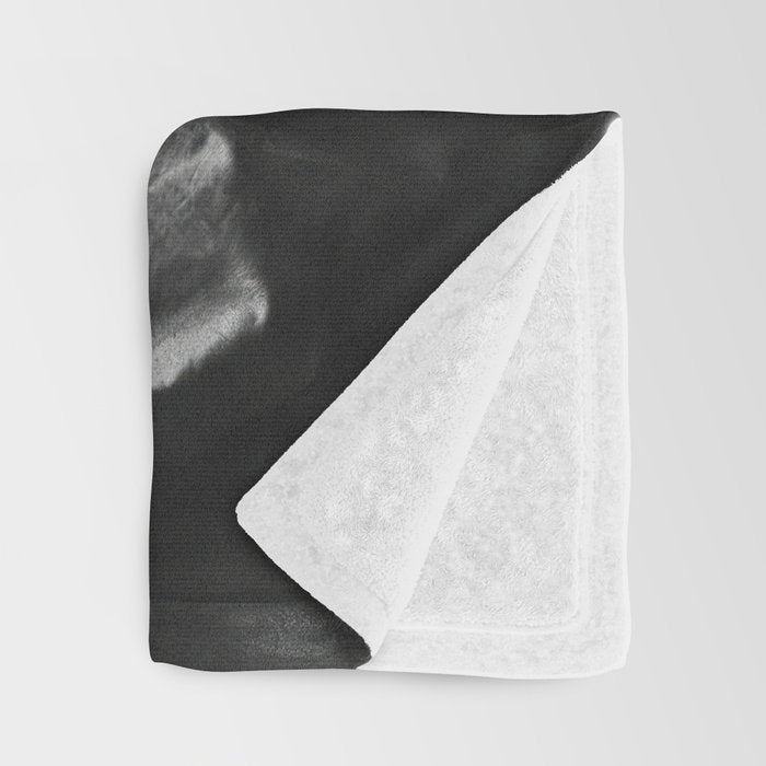 Nuns Smoking, Funny Black and White Vintage Art Throw Blanket Gallery Image 3