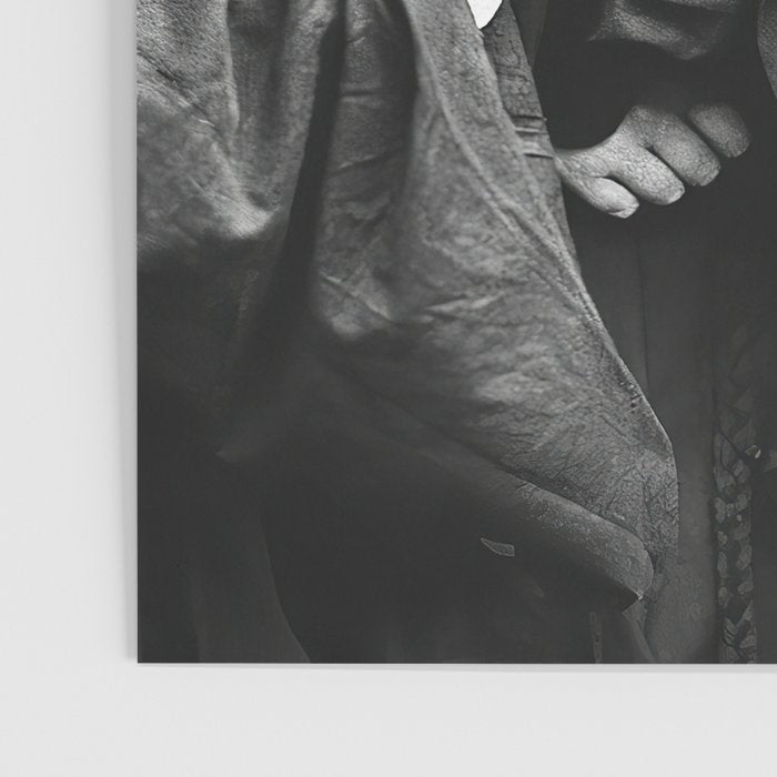 Nuns Smoking, Funny Black and White Vintage Art Poster Gallery Image 3