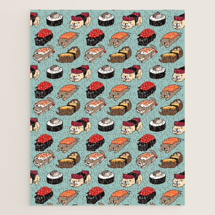Sushi Otter Jigsaw Puzzle Gallery Image 1