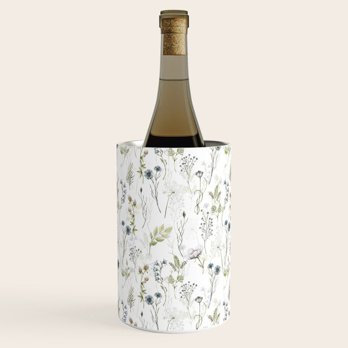 Wildflowers Meadow Botanical Flower Garden  Wine Chiller Gallery Image 3