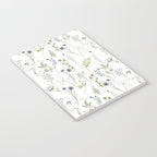 Wildflowers Meadow Botanical Flower Garden  Notebook Gallery Image 3