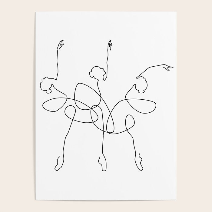 Ballet x 3 Poster