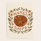 'Always Sleepy' Fox Poster Gallery Image 4