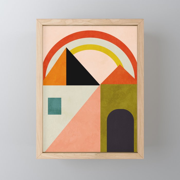 retro minimal 4 Mini Art Print Gallery Image 1