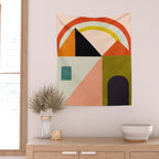 retro minimal 4 Wall Tapestry Gallery Image 2