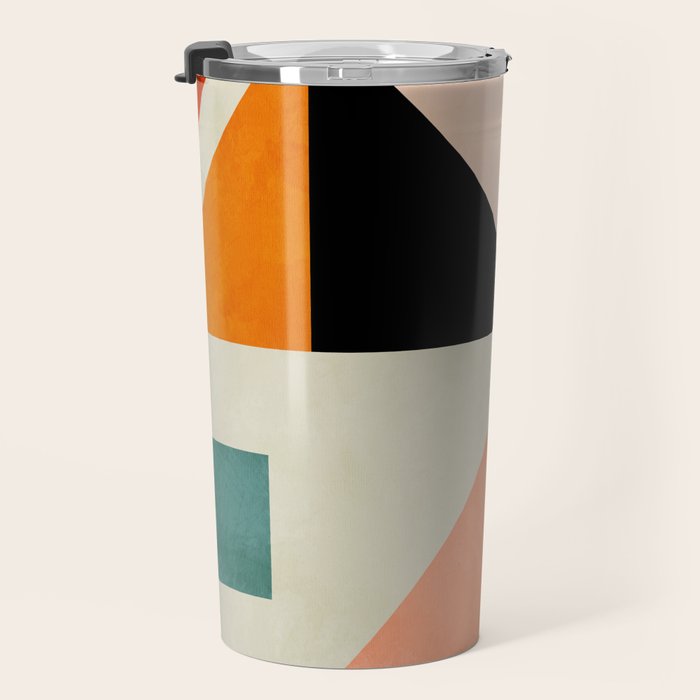 retro minimal 4 Travel Mug Gallery Image 3
