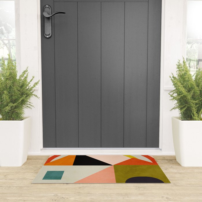 retro minimal 4 Welcome Mat Gallery Image 3