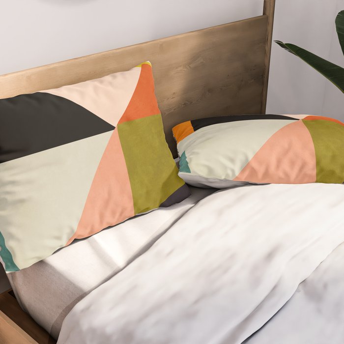 retro minimal 4 Pillow Sham Gallery Image 2