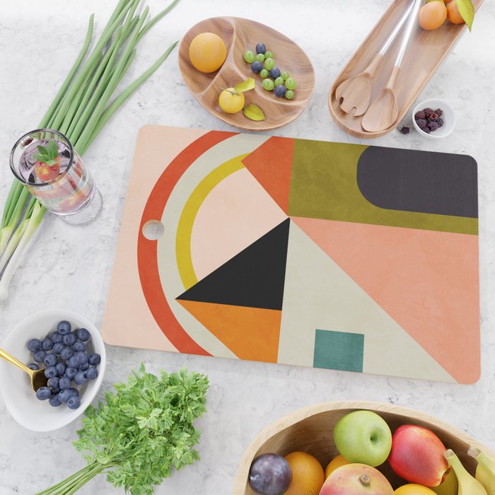 retro minimal 4 Cutting Board Gallery Image 2
