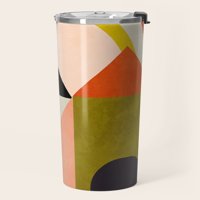 retro minimal 4 Travel Mug Gallery Image 2