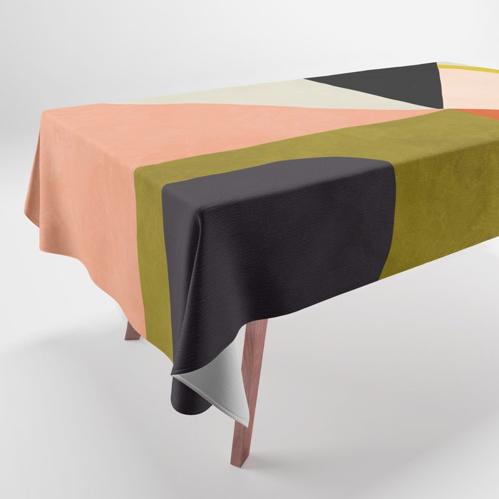 retro minimal 4 Tablecloth Gallery Image 1