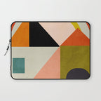 retro minimal 4 Laptop Sleeve Gallery Image 1
