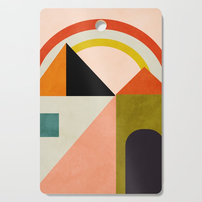 retro minimal 4 Cutting Board Gallery Image 1