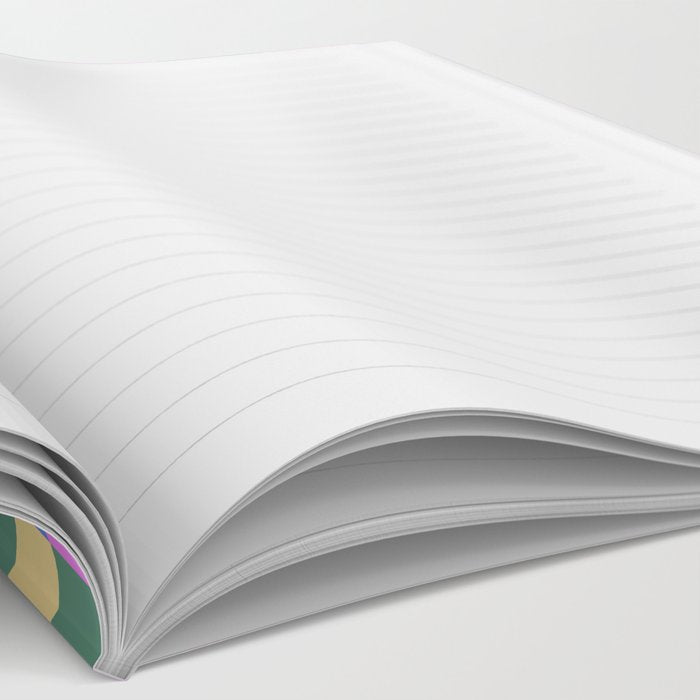 Checkered Multicolor Pattern XXI Colorful Spring Notebook Gallery Image 2