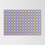 Checkered Multicolor Pattern XXI Colorful Spring Rug Gallery Image 2