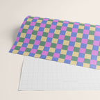 Checkered Multicolor Pattern XXI Colorful Spring Wrapping Paper Gallery Image 2