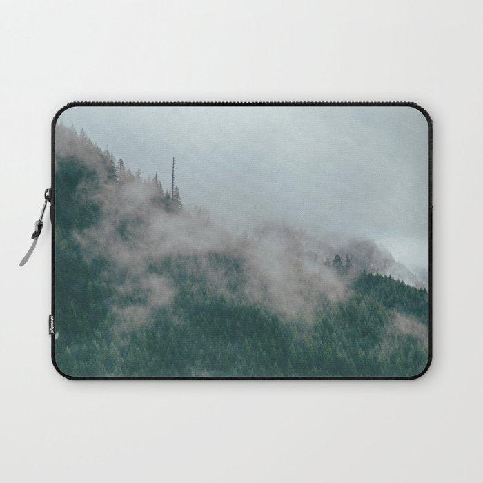 Forest Fog IX Laptop Sleeve Gallery Image 1
