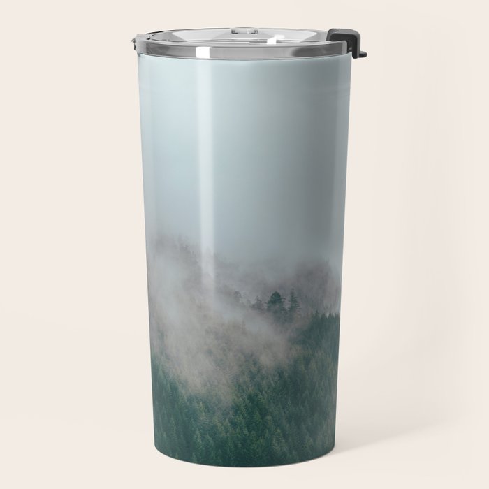 Forest Fog IX Travel Mug Gallery Image 2