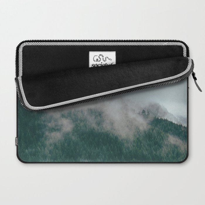 Forest Fog IX Laptop Sleeve Gallery Image 2