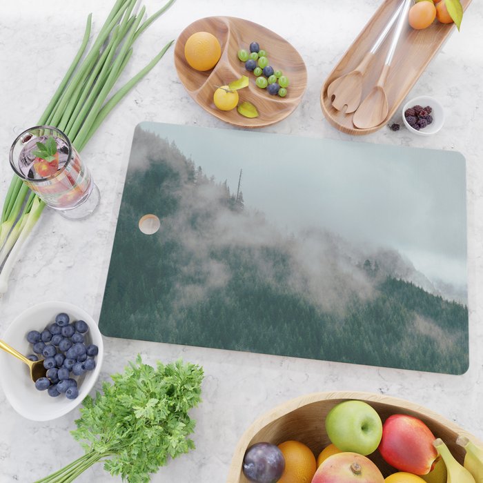 Forest Fog IX Cutting Board Gallery Image 2
