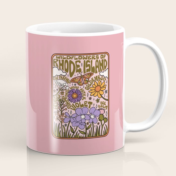 Rhode Island Wildflowers Coffee Mug Gallery Image 1