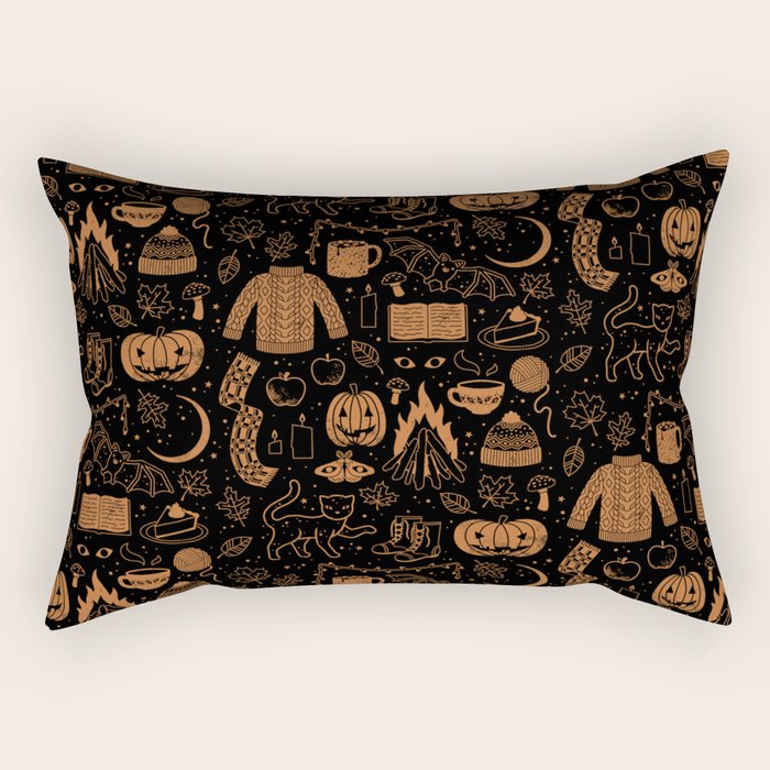 Autumn Nights: Halloween Rectangular Pillow Gallery Image 1