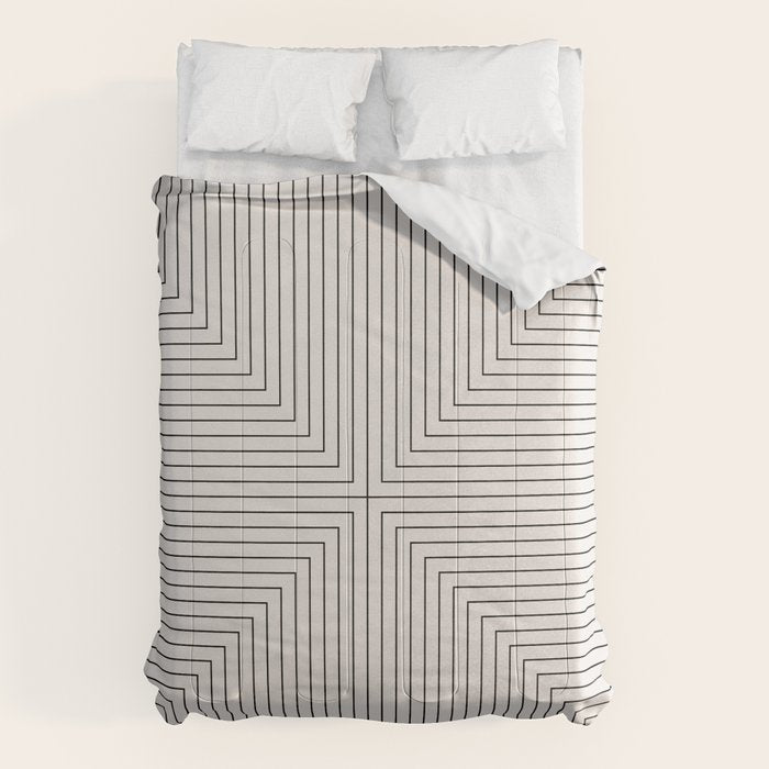 Angular Lines I Comforter Gallery Image 1