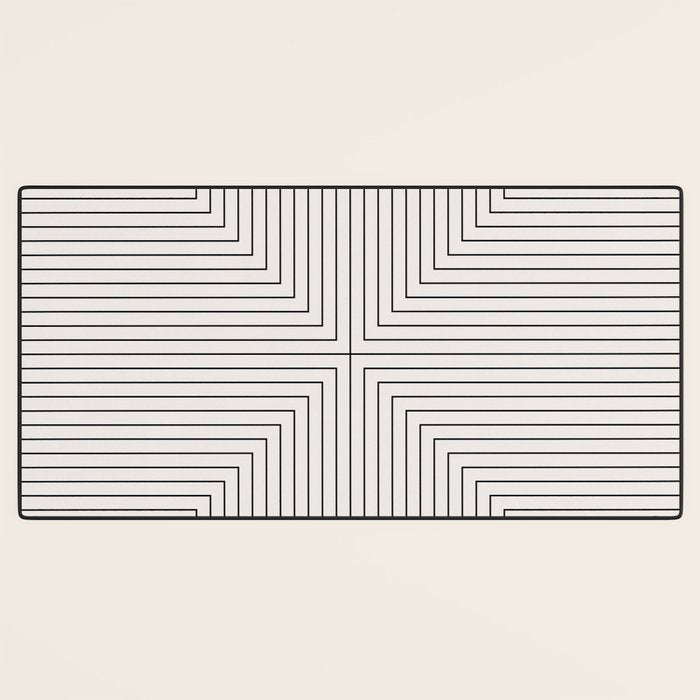 Angular Lines I Desk Mat Gallery Image 3