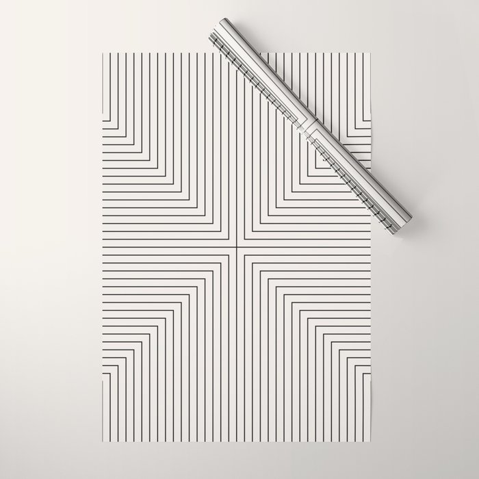 Angular Lines I Wrapping Paper Gallery Image 1