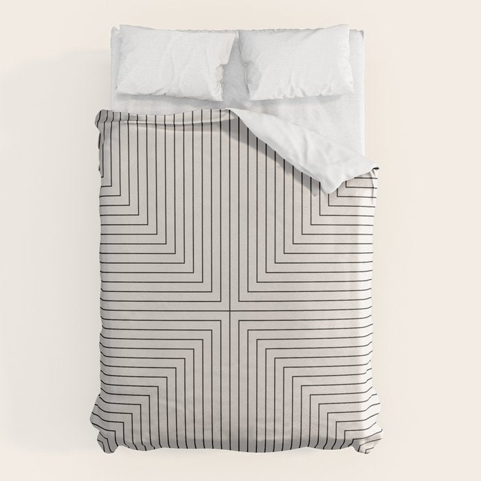 Angular Lines I Duvet Cover Gallery Image 1