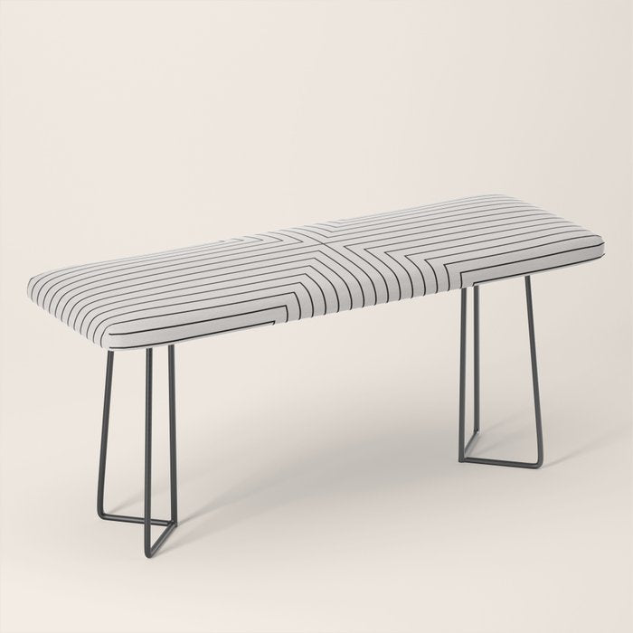 Angular Lines I Bench Gallery Image 1