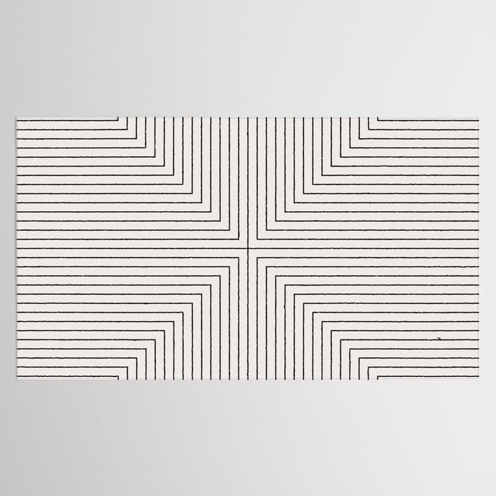 Angular Lines I Tablecloth Gallery Image 2