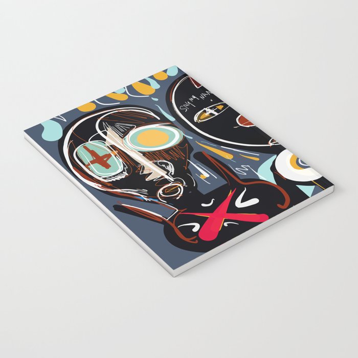 Say my name street art brut painting Notebook Gallery Image 3