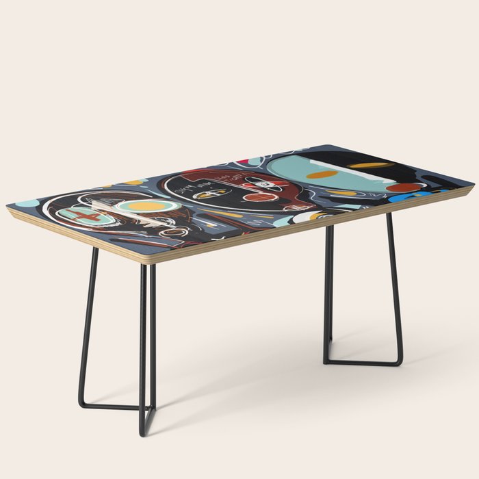 Say my name street art brut painting Coffee Table Gallery Image 1